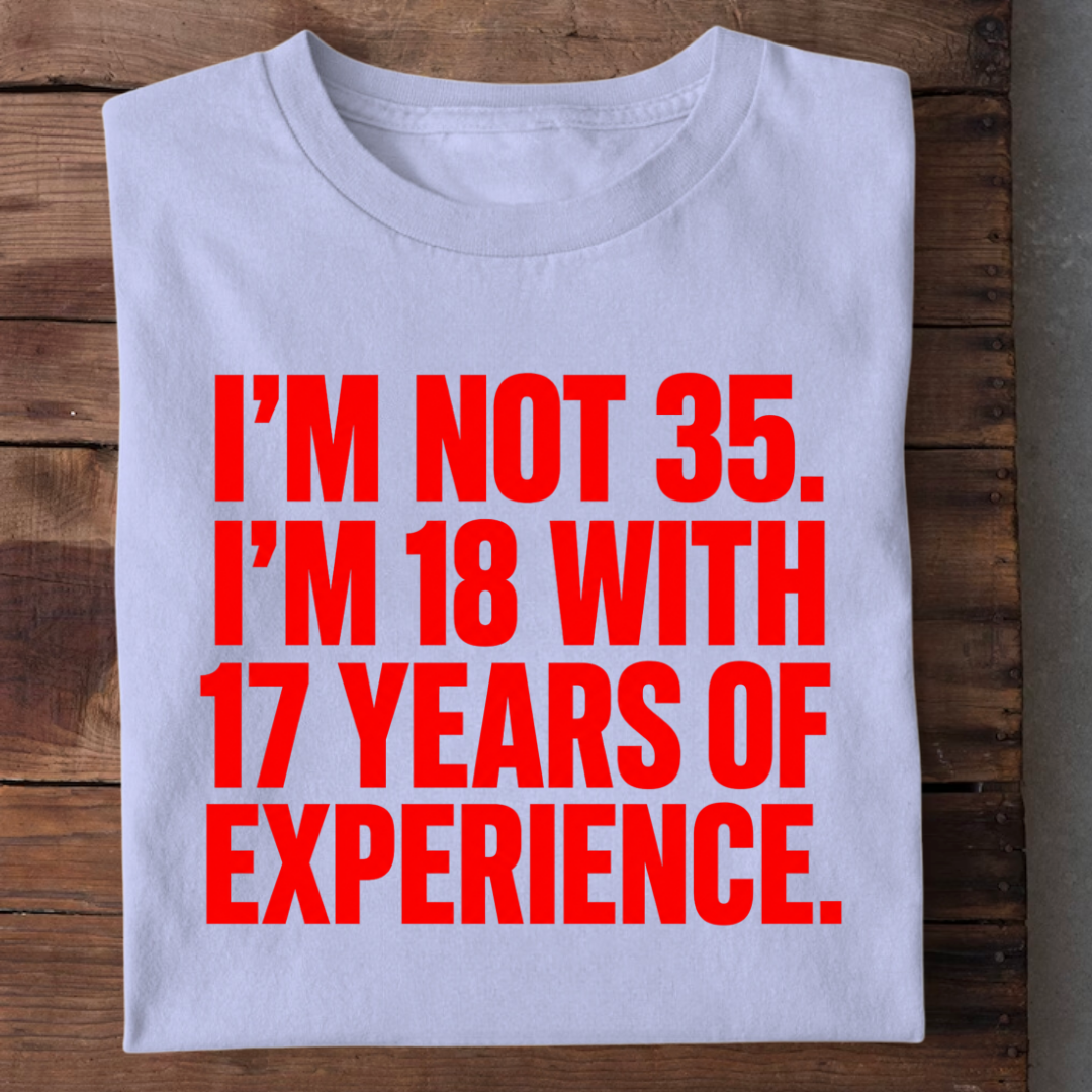 18 WITH 17 TEARS OF EXPERIENCE QI