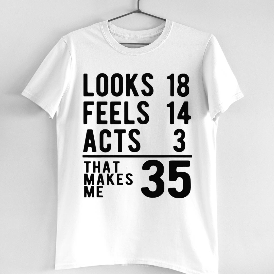 THAT MAKES ME 35 QI