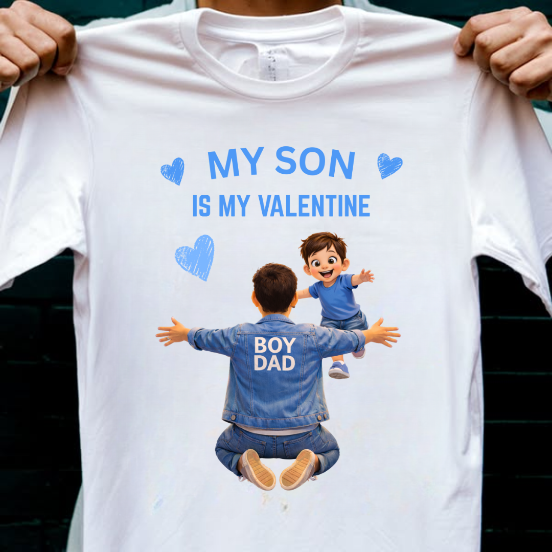 MY SON IS MY VALENTINE(BOY DAD)