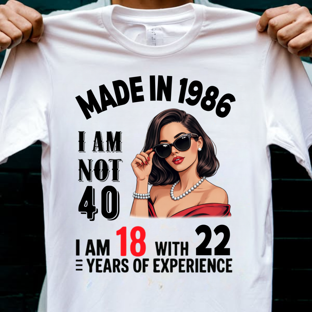 I AM NOT 40 DIVA QI
