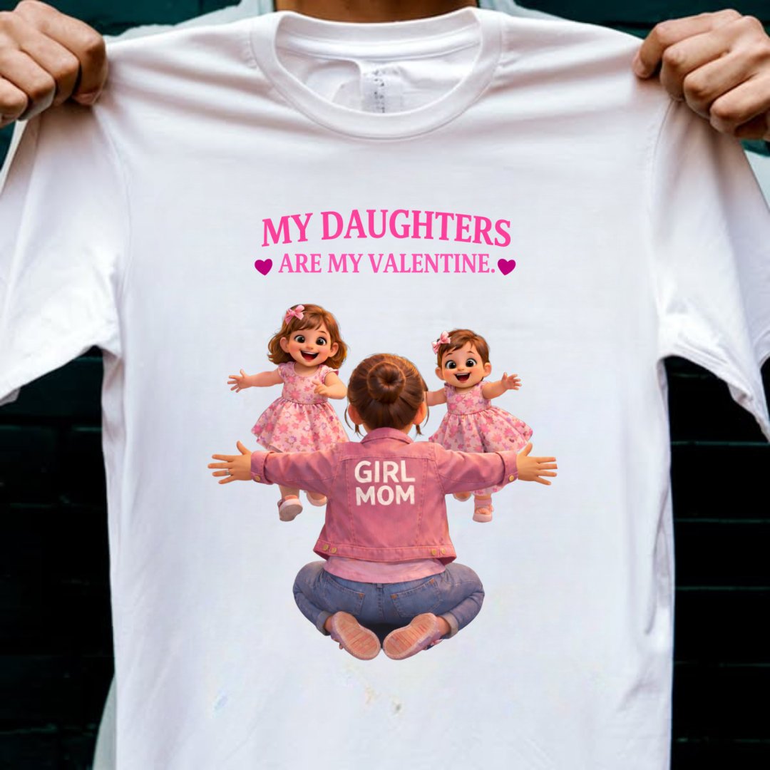 MY DAUGHTERS MY VALENTINE(GIRL MOM)