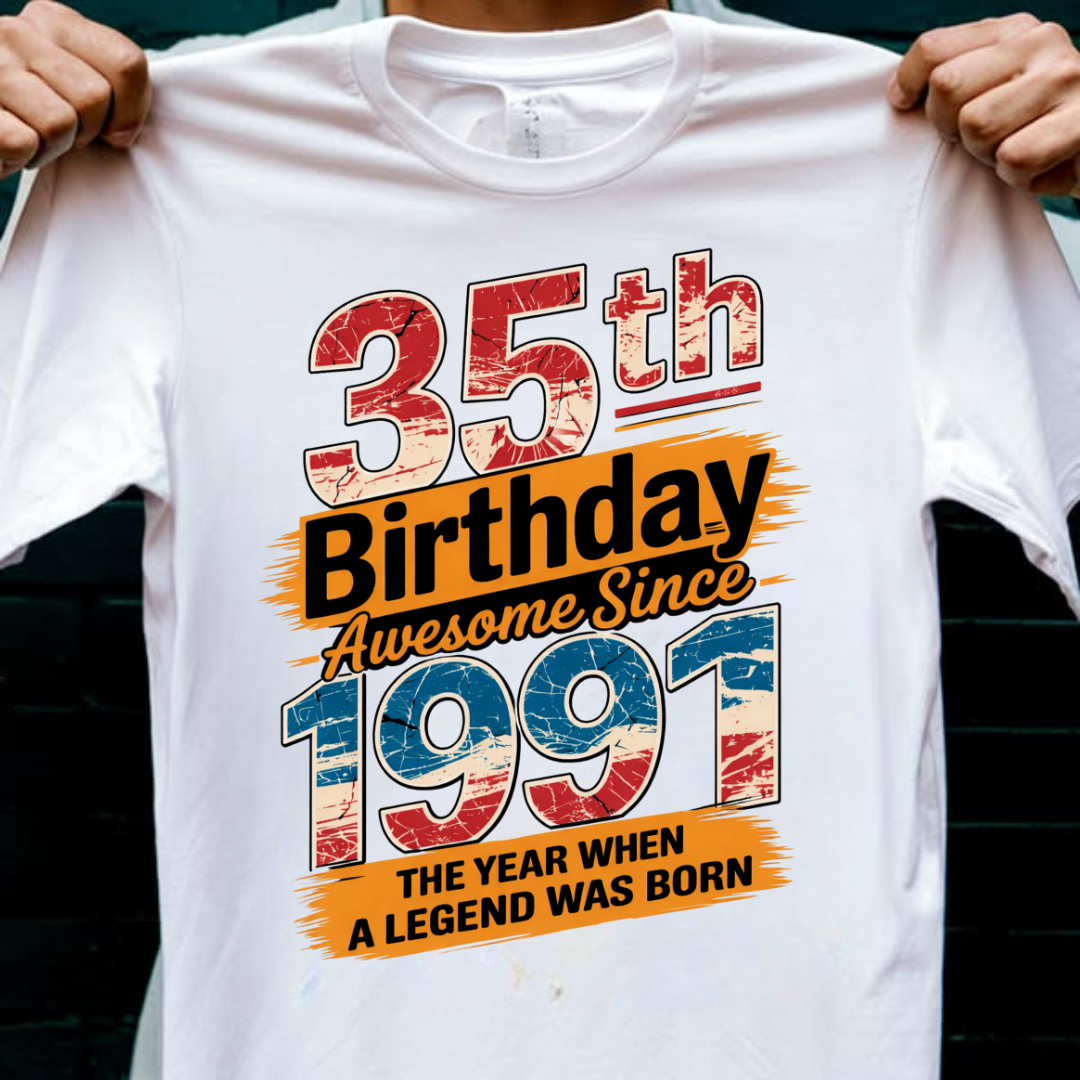 35TH BIRTHDAY AWESOME 1991 QI