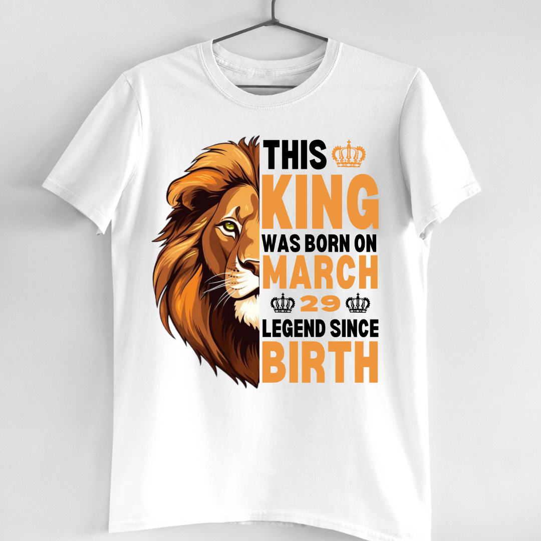 KING 29TH MARCH