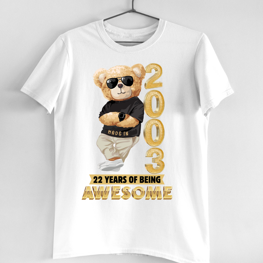 22-2003 YEARS OF BEING AWESOME QI