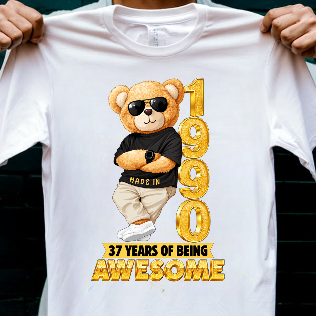 37-1990 YEARS OF BEING AWESOME