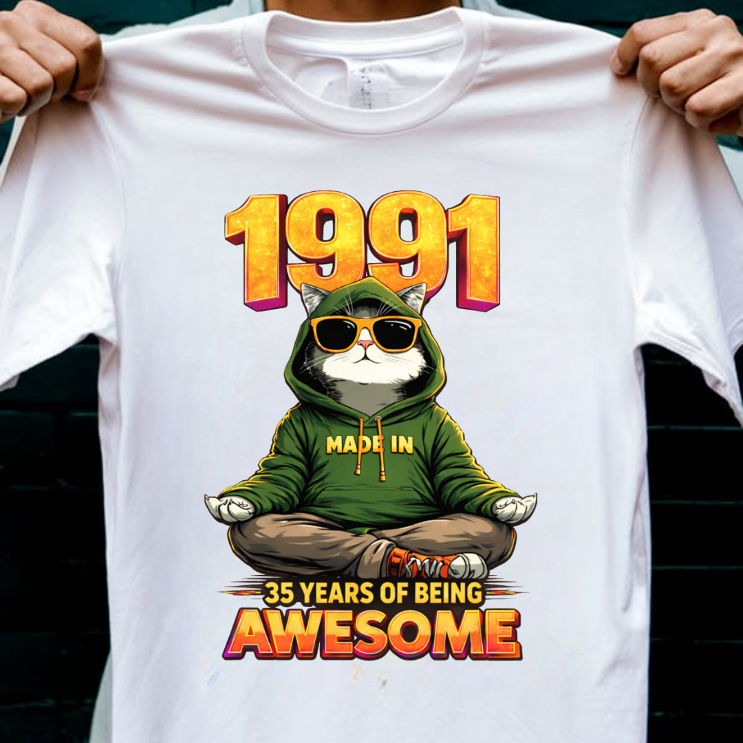 MADE 1991-35 YEARS AWESOME QI
