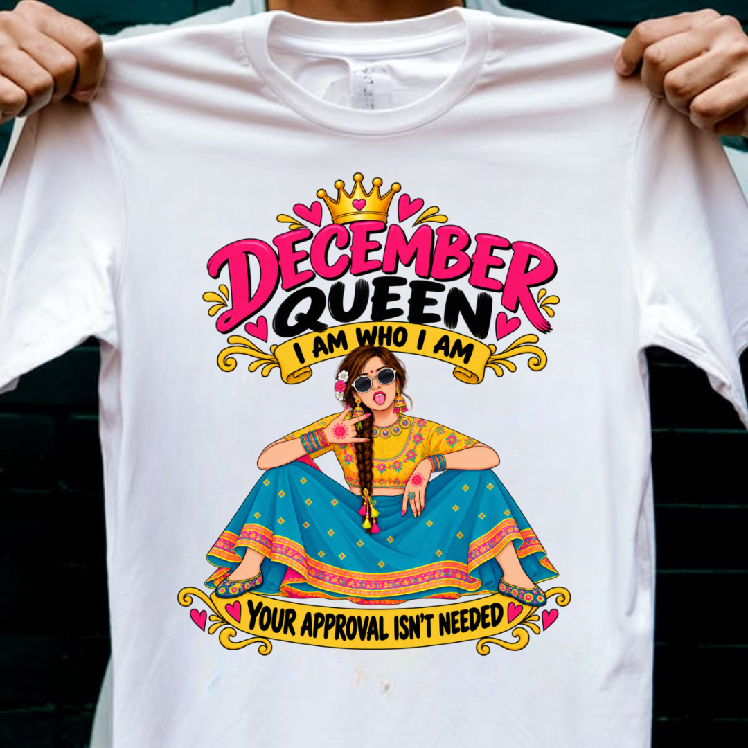 DECEMBER QUEEN I AM WHO I AM