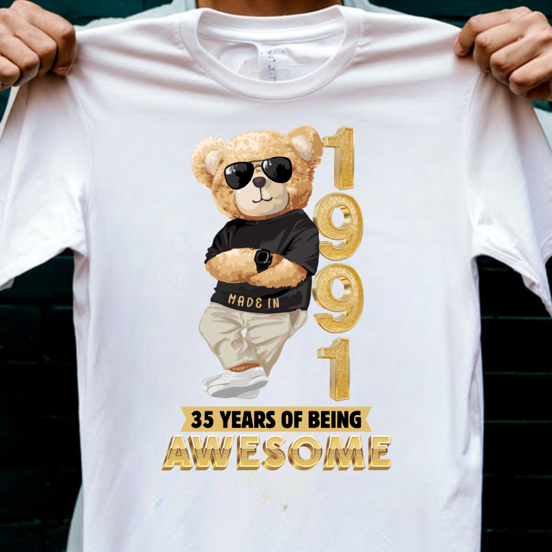 35-1991 YEARS OF BEING AWESOME QI