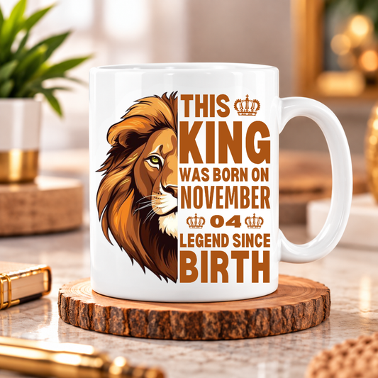 KING 4TH NOVEMBER MUG