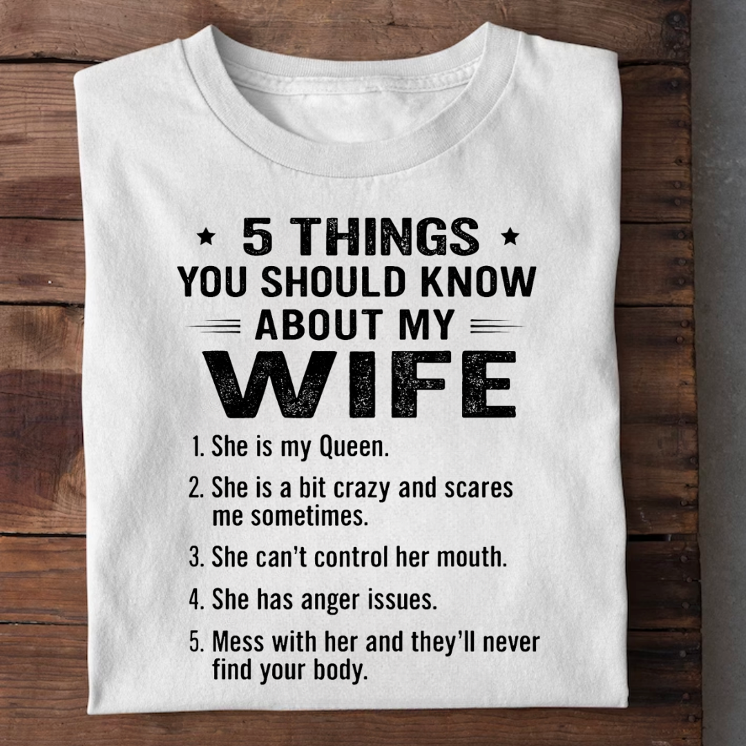 5 THINGS ABOUT MY WIFE QI