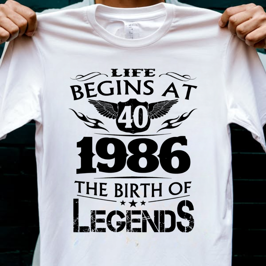 LIFE BEGINS 40-1986 LEGENDS QI