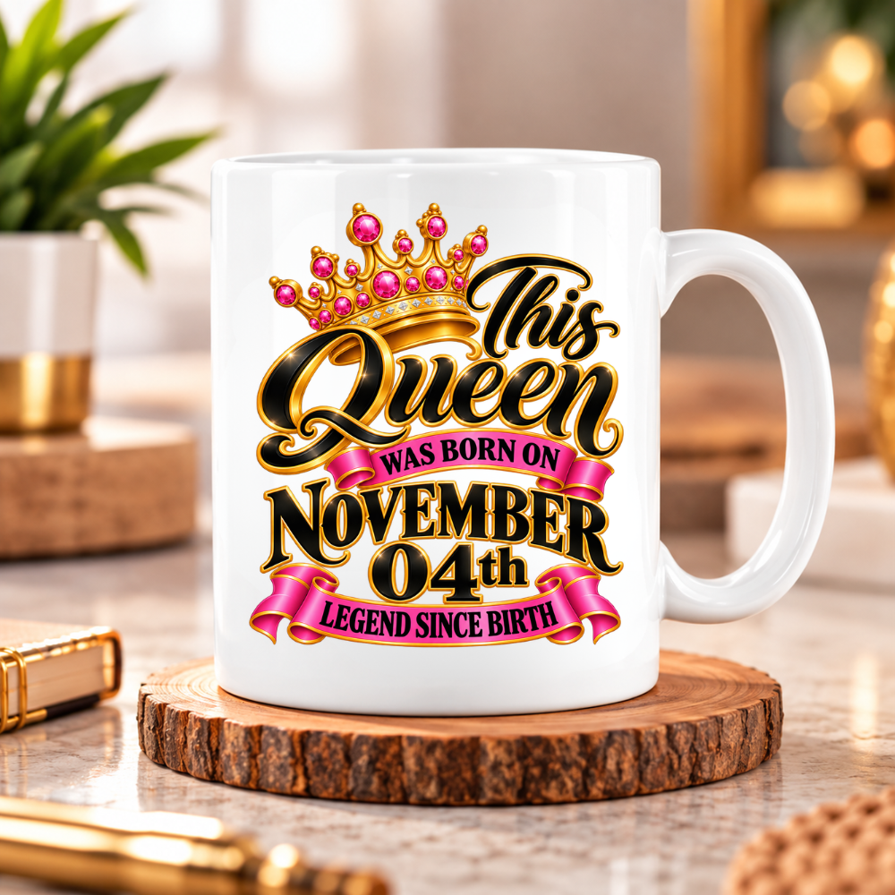 QUEEN 4TH NOVEMBER MUG