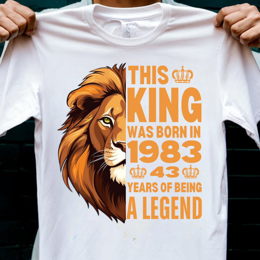 1983 KING 43 YEARS BEING LEGEND QI