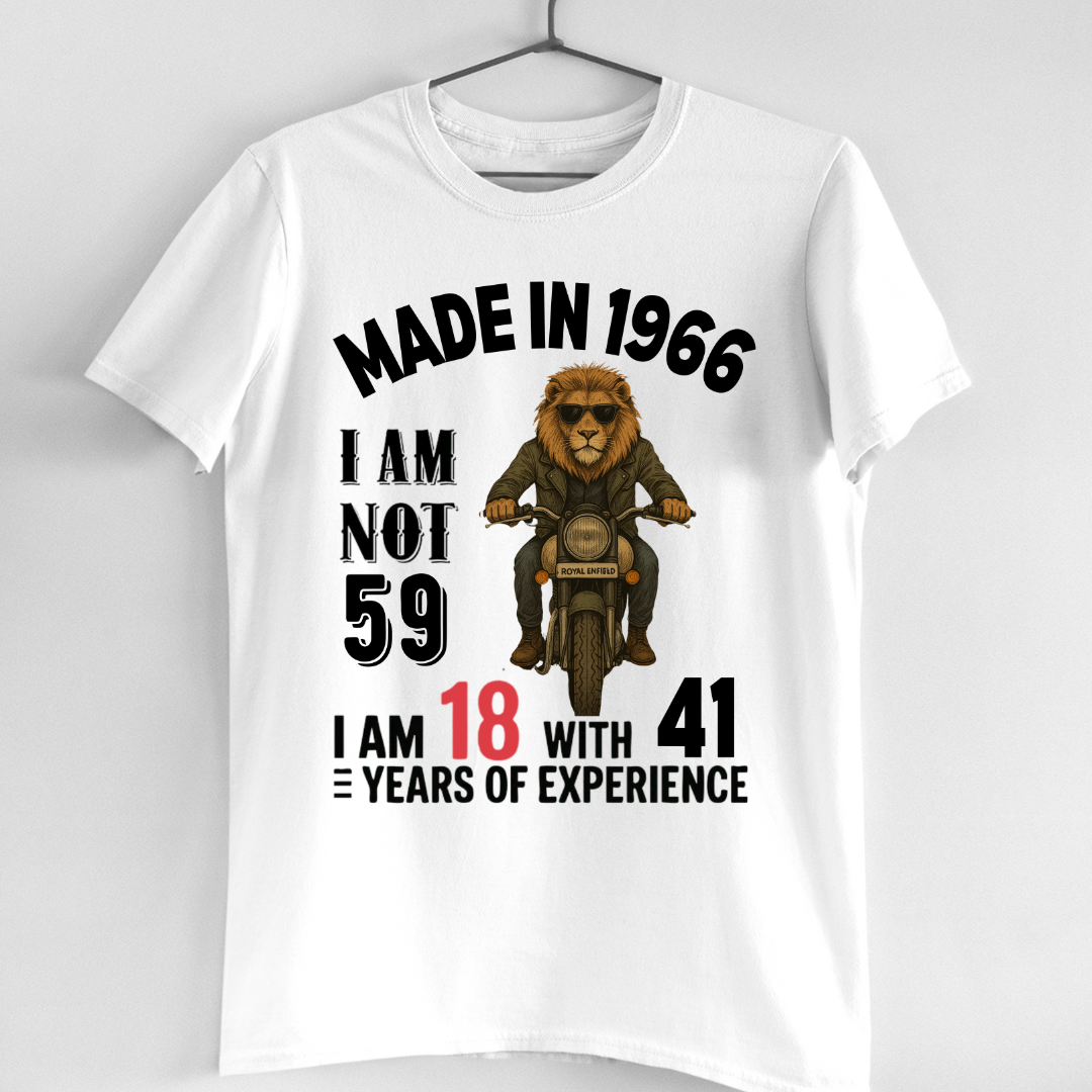 MADE IN 1966 I AM NOT 59 QI