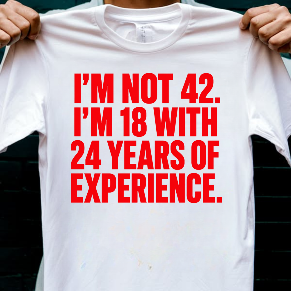18 WITH 24 YEARS OF EXPERIENCE QI