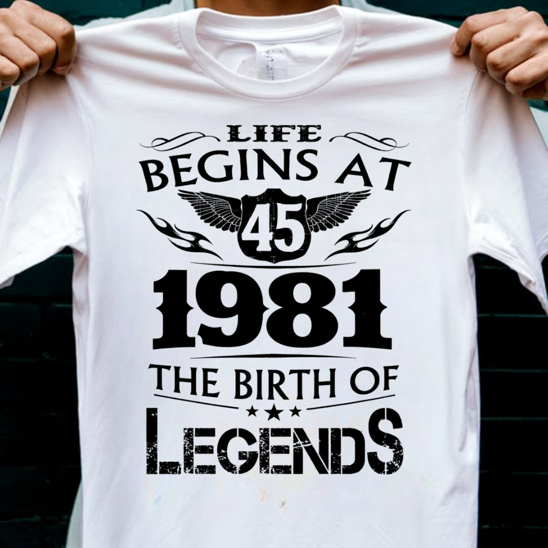 LIFE BEGINS 45-1981 LEGENDS QI