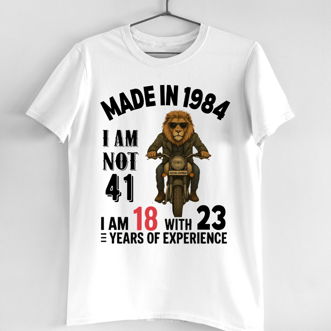 MADE IN 1984 I M NOT 41