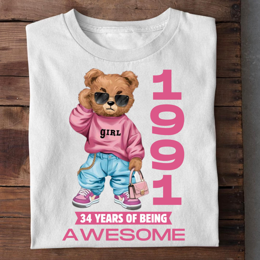 34-1991 YEARS OF BEING AWESOME QI