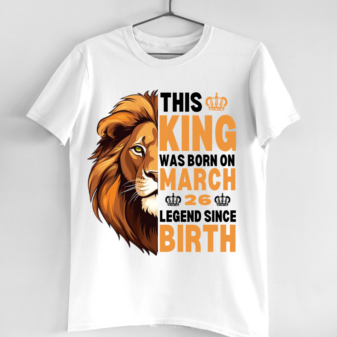 KING 26TH MARCH