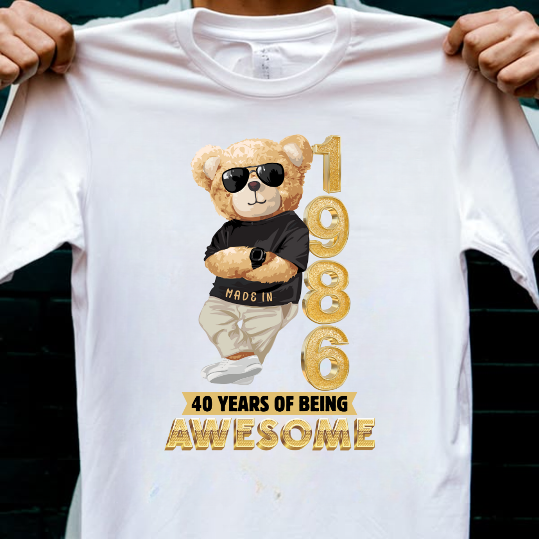 40-1986 YEARS OF BEING AWESOME QI