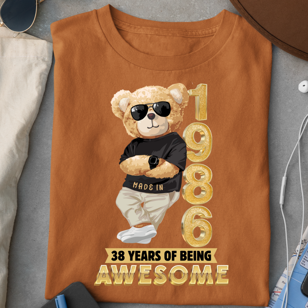 38 YEARS OF BEING AWESOME