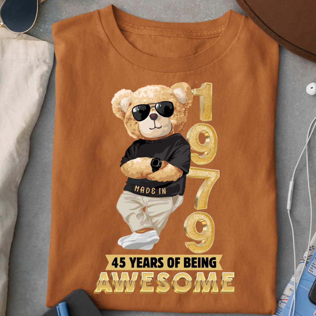 45 YEARS OF BEING AWESOME