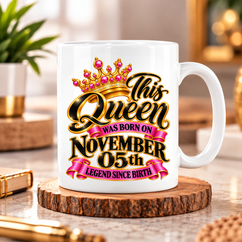 QUEEN 5TH NOVEMBER MUG