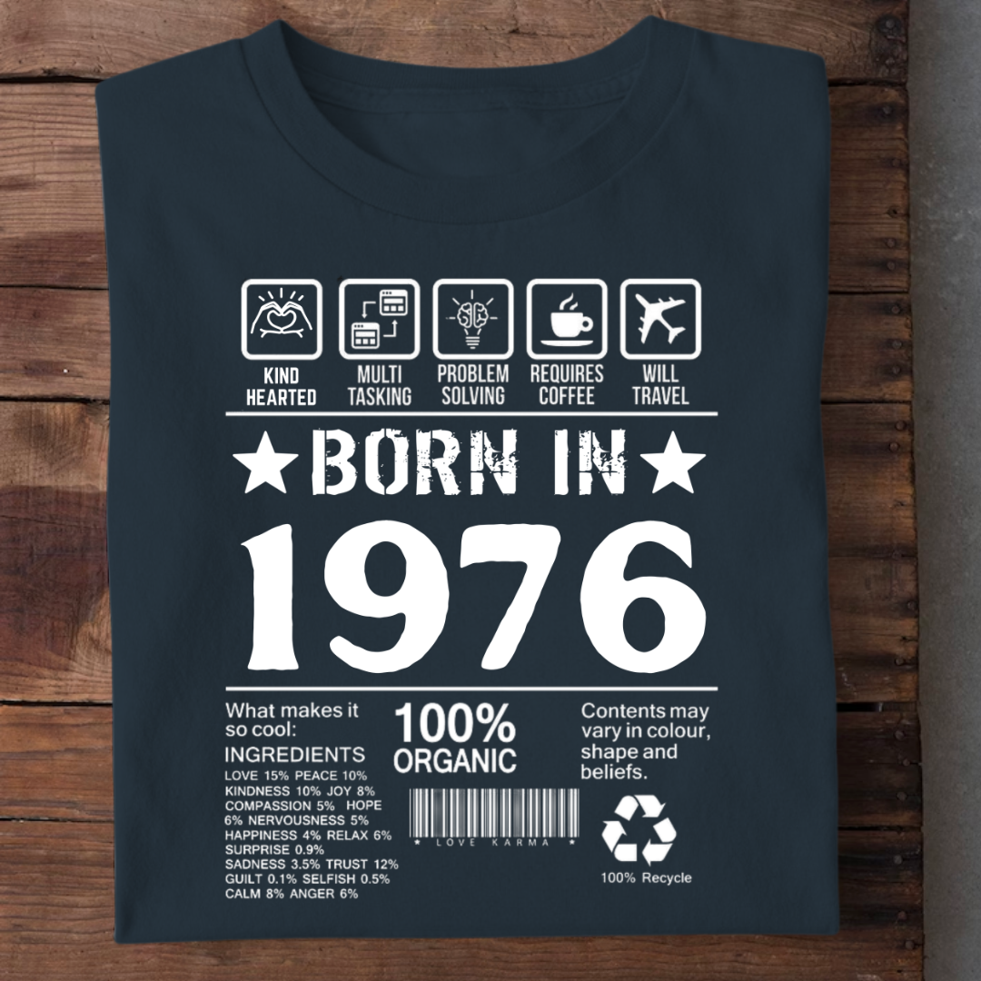 BORN IN 1976 QUALITIES QI
