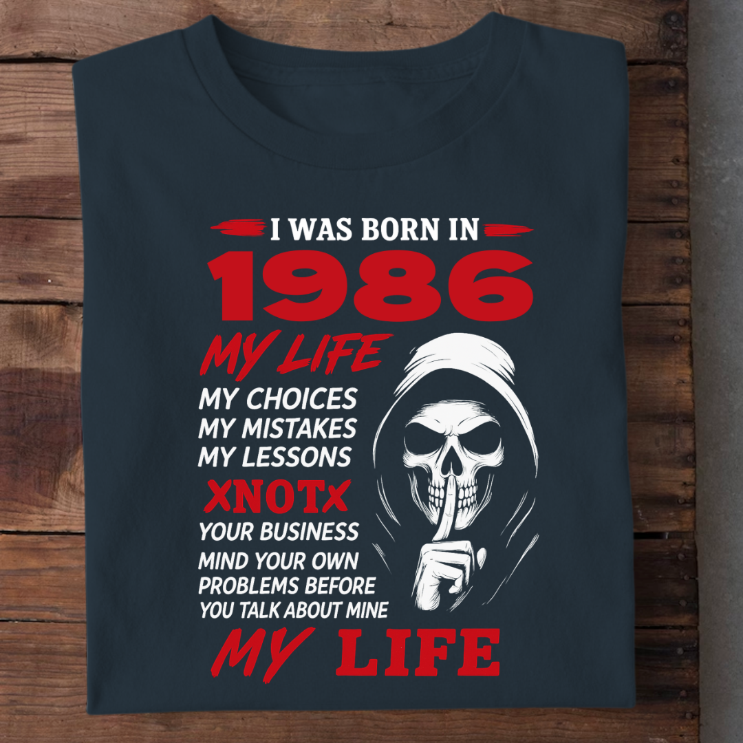 BORN 1986 MY LIFE QI