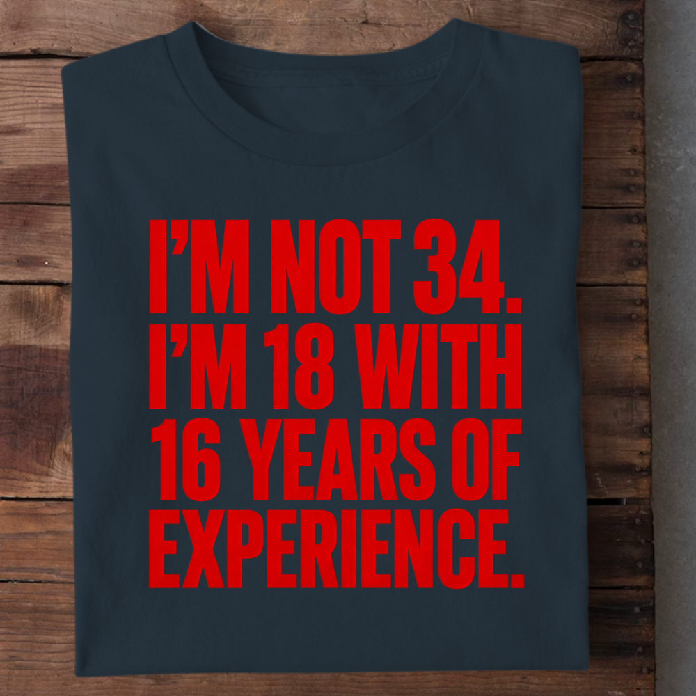 18 WITH 16 YEARS OF EXPERIENCE QI