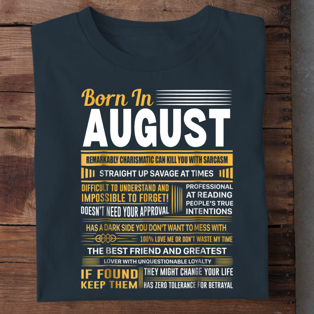 AUGUST BORN QUALITIES QI