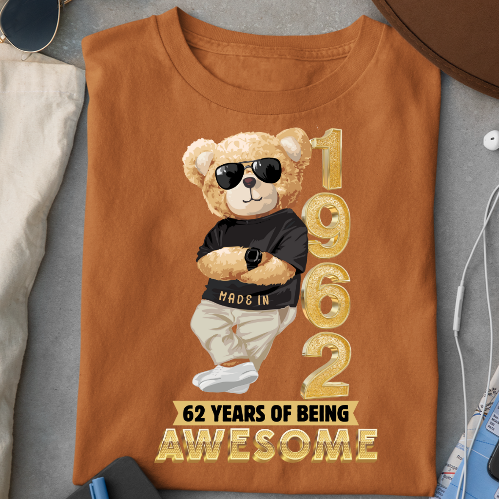 62 YEARS OF BEING AWESOME