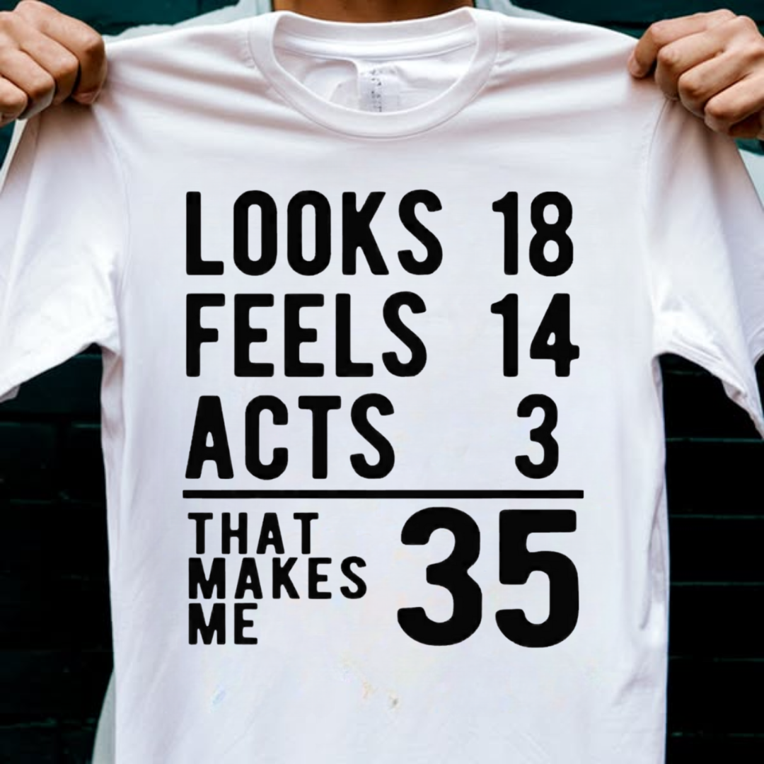 THAT MAKES ME 35 QI