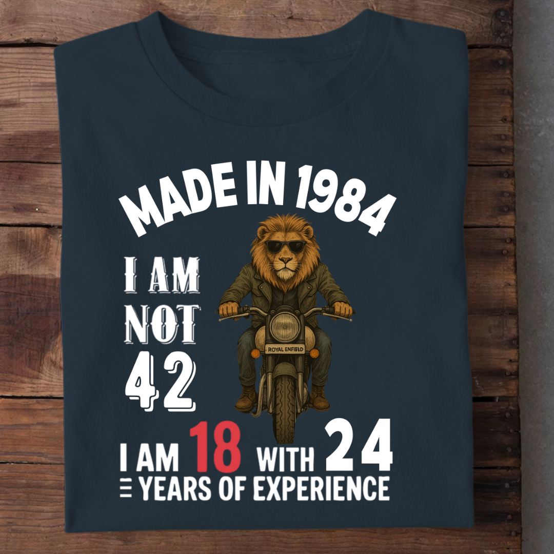 MADE IN 1984 I AM NOT 42 QI
