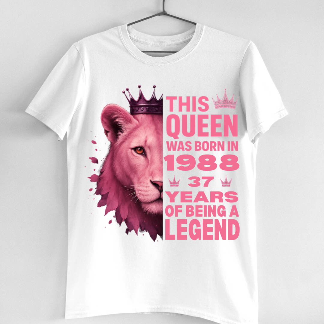 BORN 1988 LEGEND 37 YEARS QI