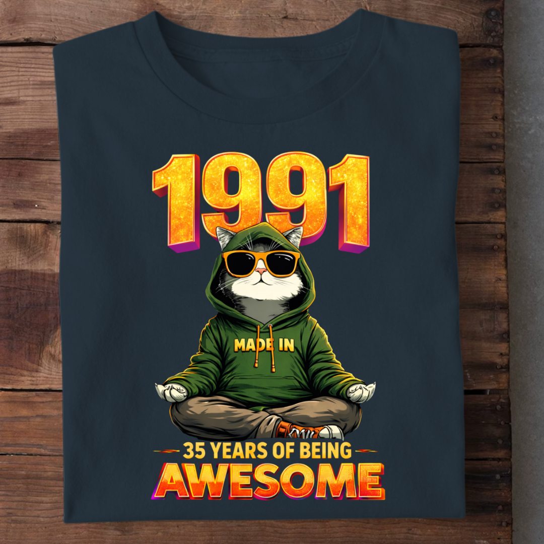 MADE 1991-35 YEARS AWESOME QI