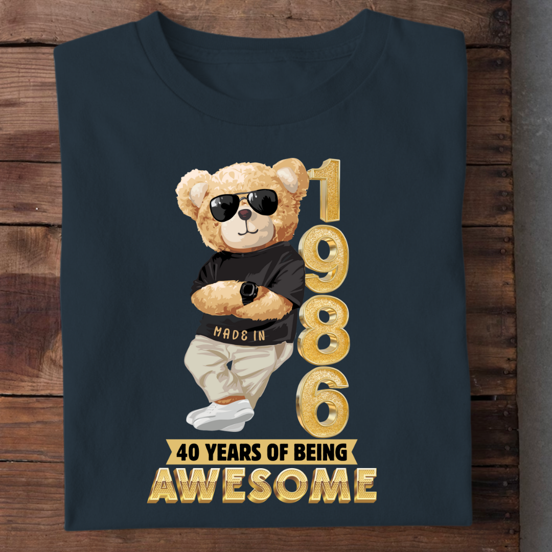 40-1986 YEARS OF BEING AWESOME QI