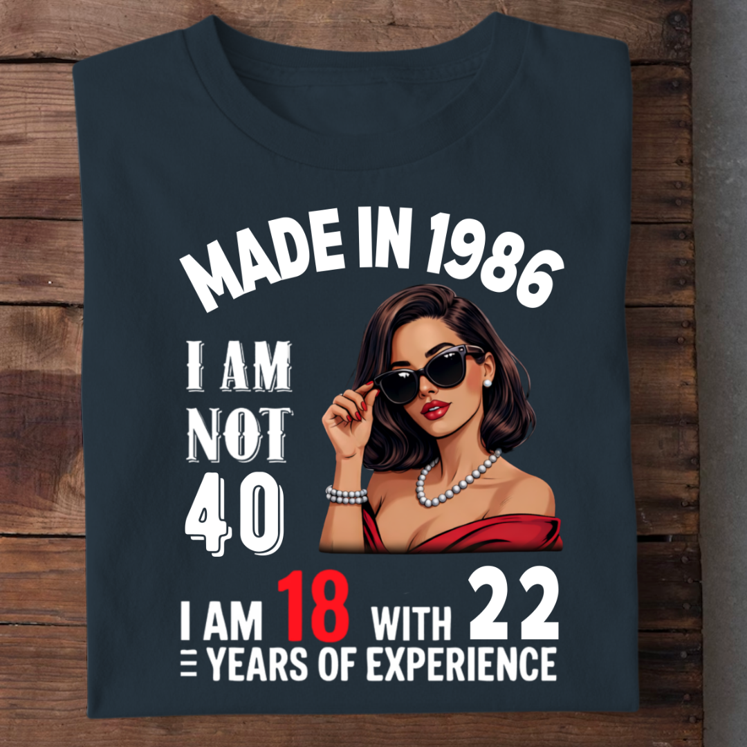 I AM NOT 40 DIVA QI