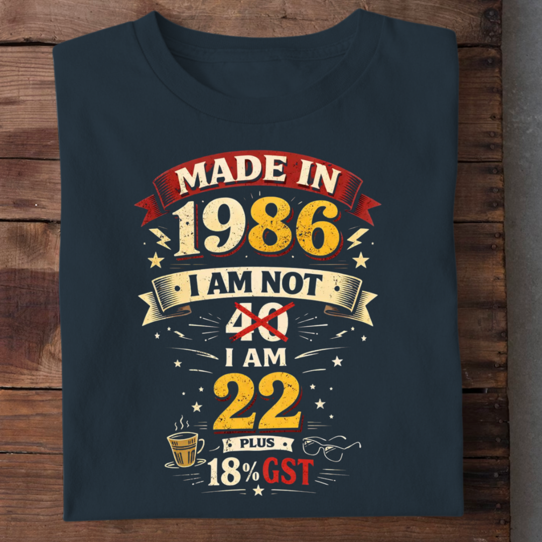 NOT 40 BUT 22 PLUS GST QI
