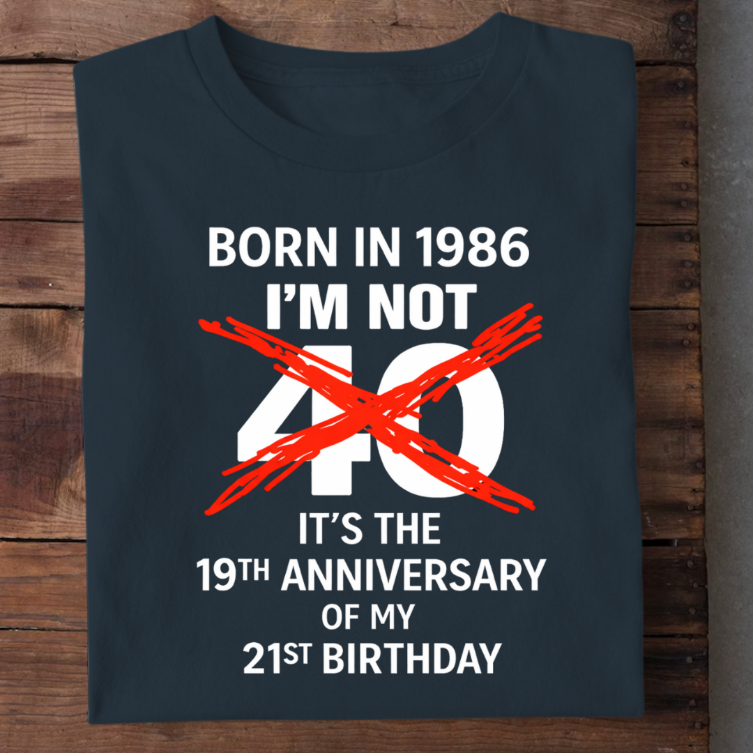NOT 40 ITS 19TH ANNIVERSARY QI
