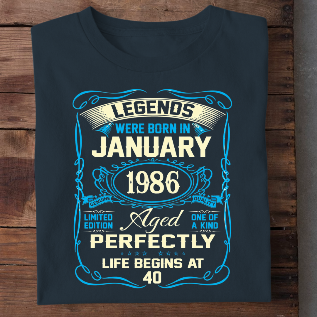 LEGENDS JANUARY 1986 QI