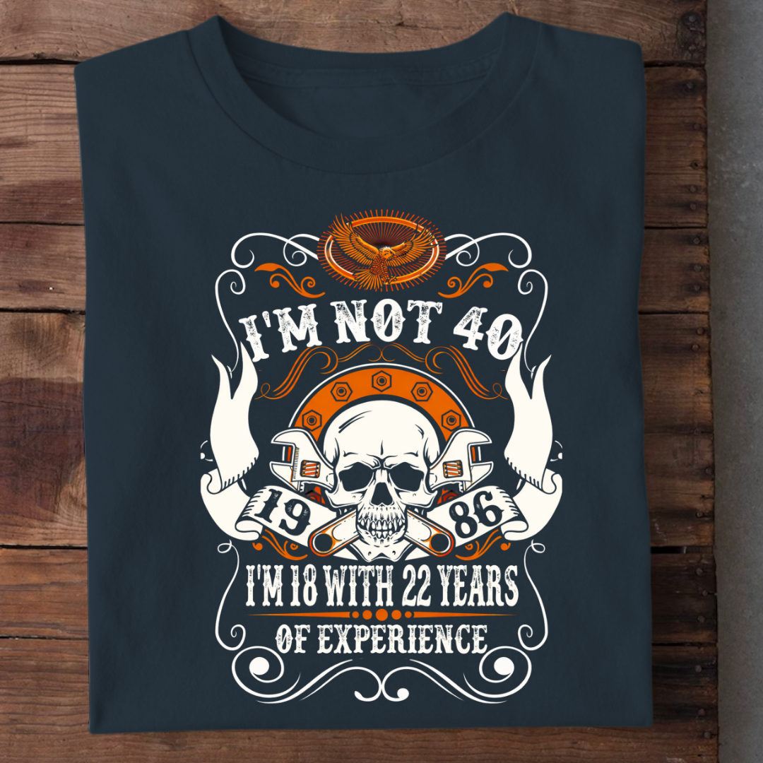 I AM NOT 40 I AM 18 QI