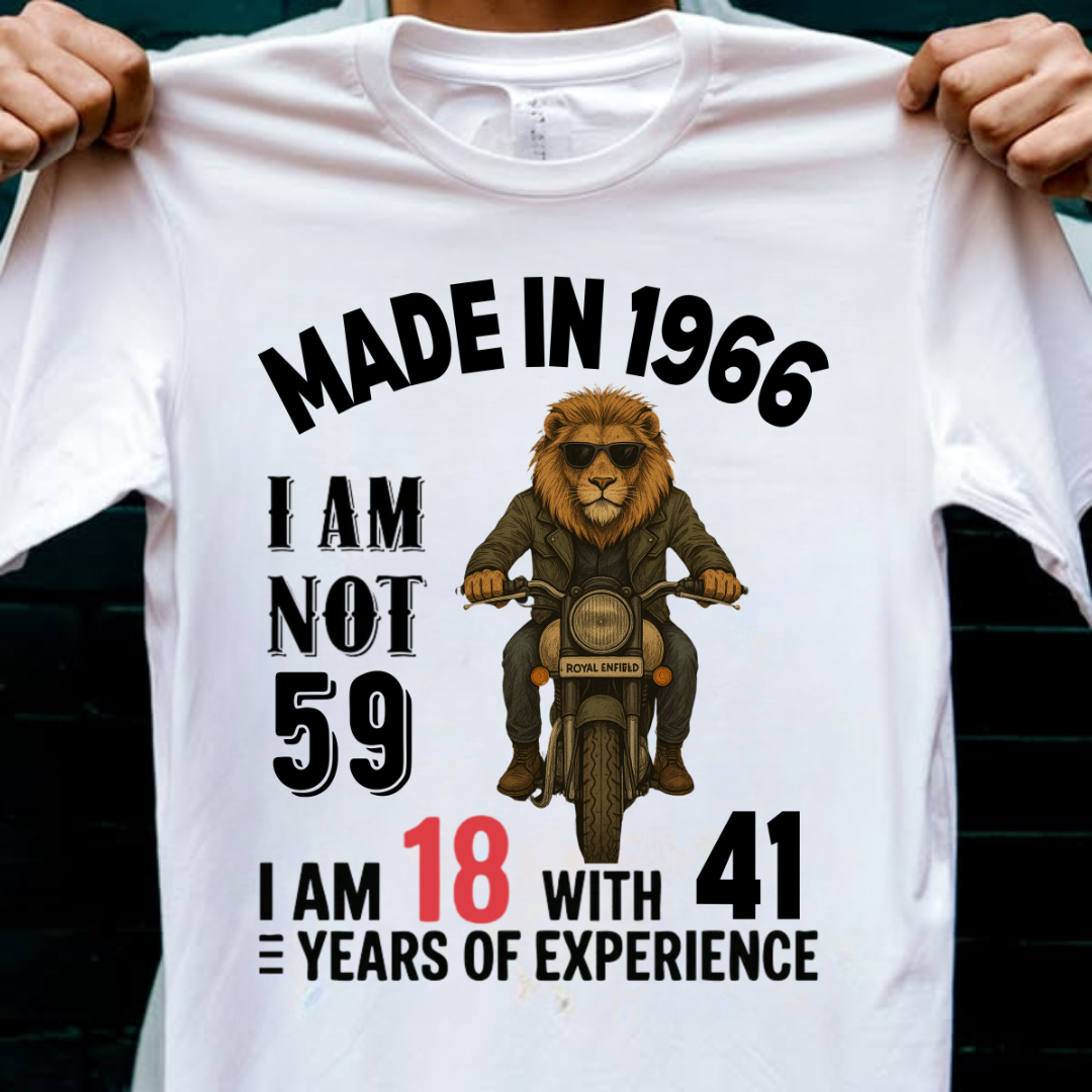 MADE IN 1966 I AM NOT 59 QI