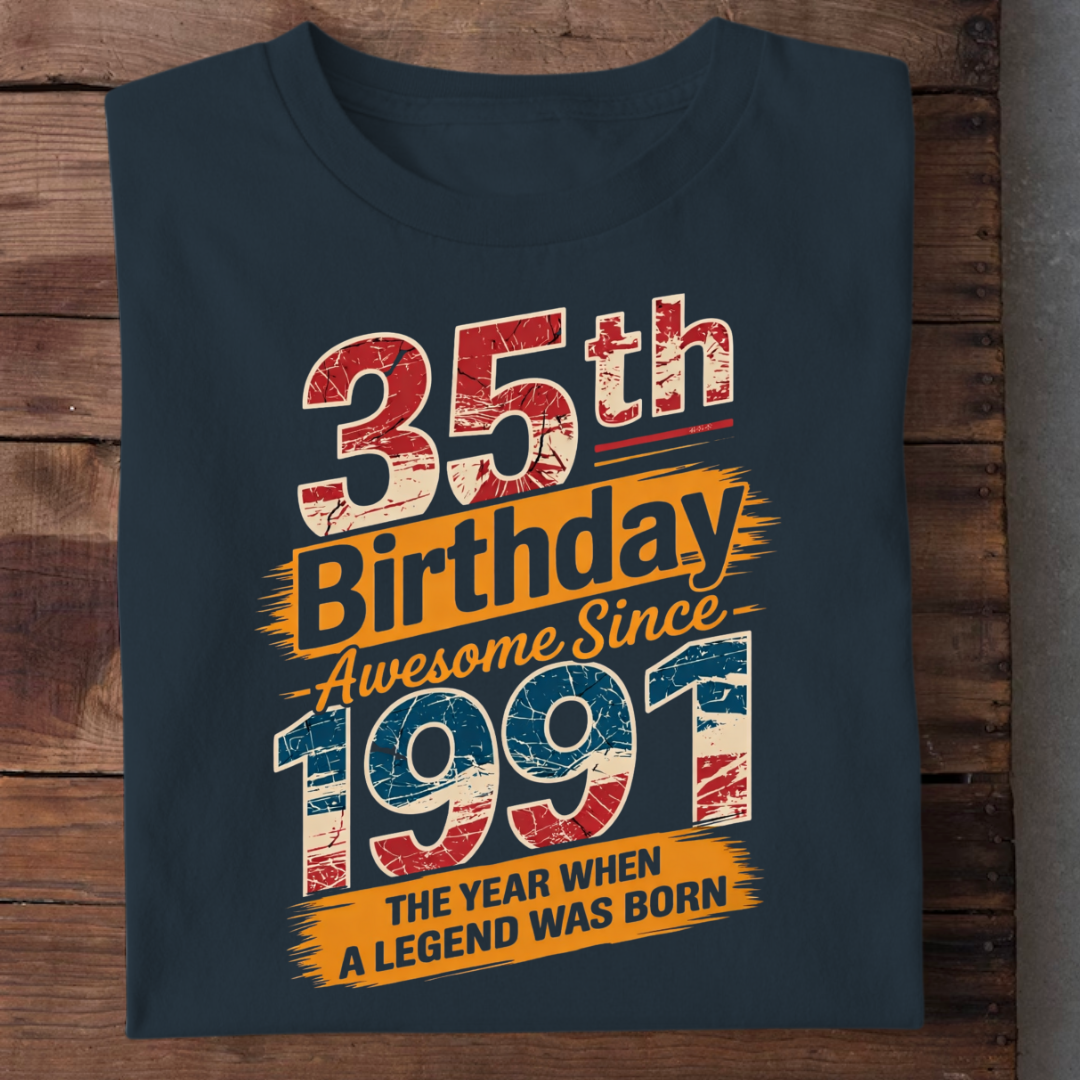 35TH BIRTHDAY AWESOME 1991 QI