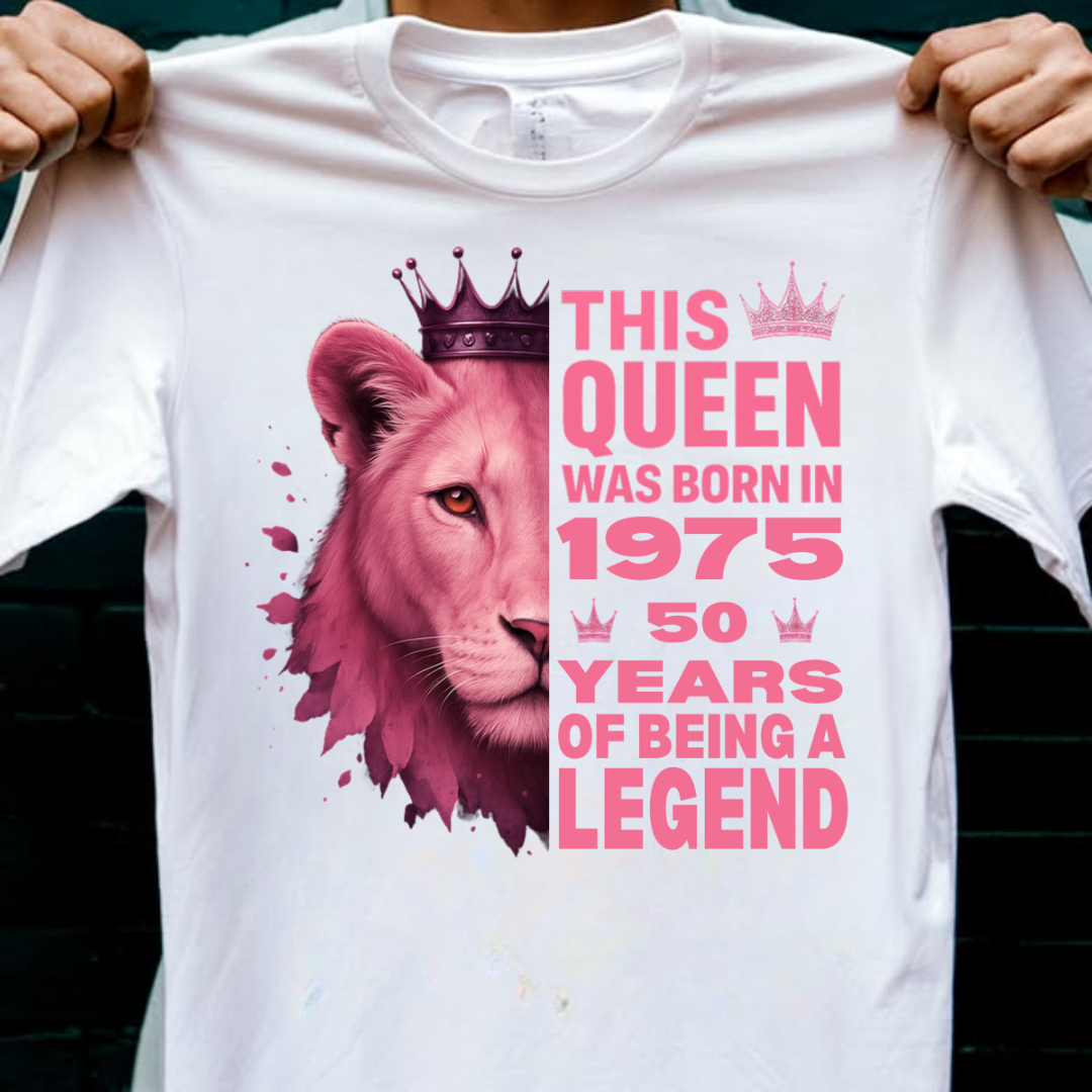 1975 QUEEN 50 YEARS BEING LEGEND