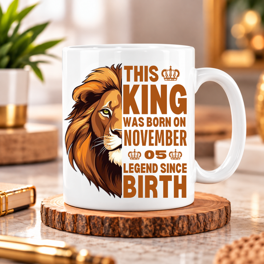KING 5TH NOVEMBER MUG