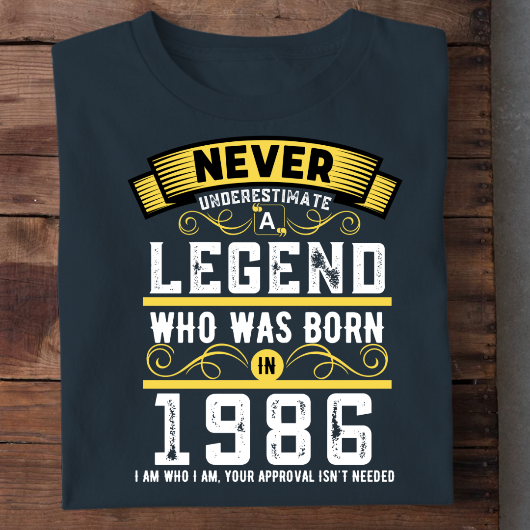 NEVER UNDERESTIMATE 1986 LEGEND QI