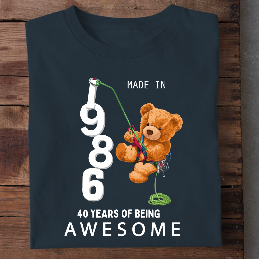 MADE IN 1986-40 YEARS AWESOME QI