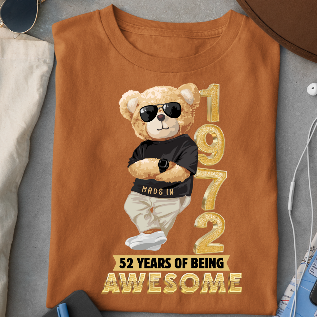 52 YEARS OF BEING AWESOME