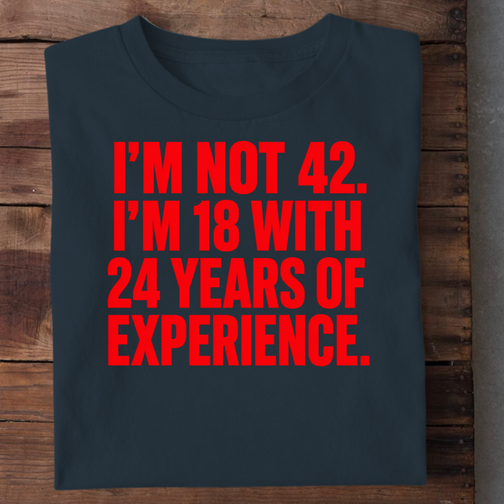 18 WITH 24 YEARS OF EXPERIENCE QI